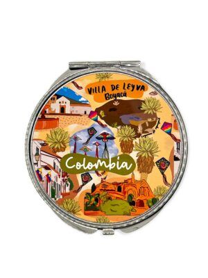 Espejo Portatil Villa de Leyva Colombia