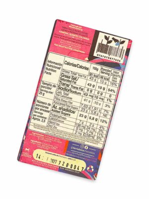 Barra de Chocolate Oscuro Artesanal con Café 2