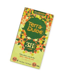 Barra de Chocolate Artesanal de Cacao con Leche