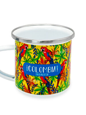 Mug Peltre Guacamayas