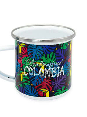 Mug Peltre Tucanes Colombianos